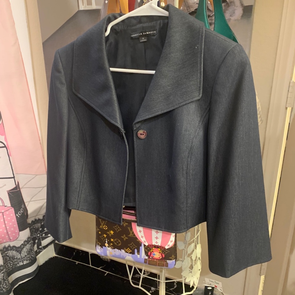 Isabella De Marco crop jacket